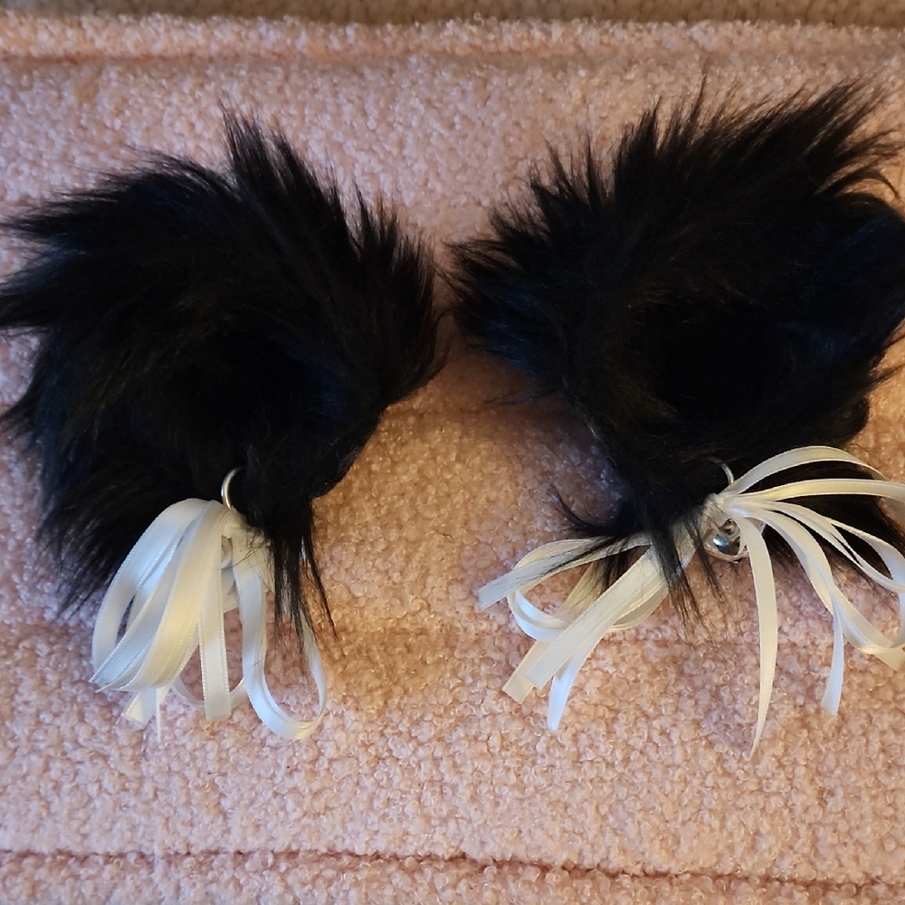 Black Cosplay Cat Ears